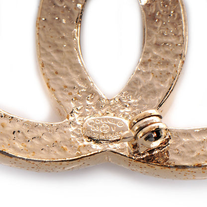 Chanel CC Pearl Brooch Pin Gold 5 of 5