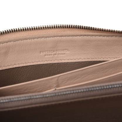 Bottega Veneta Nappa Intrecciato Zip Around Wallet Flamingo 6 of 11