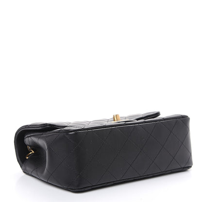 Chanel Lambskin Quilted Mini Rectangular Flap Black 3 of 11