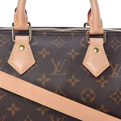 Louis Vuitton Monogram Speedy Bandouliere 25 8 of 10