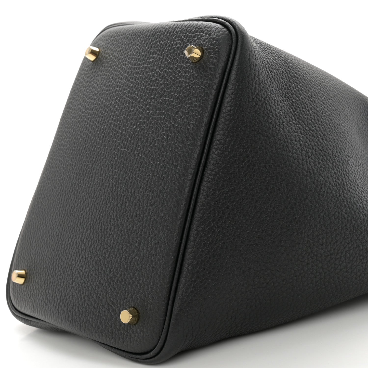 Hermes Taurillon Clemence Picotin Lock 22 MM Black 10 of 12