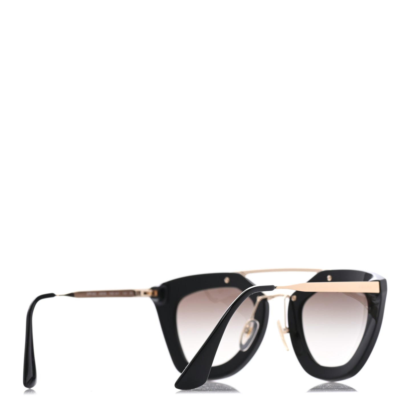 Acetate Cinema Sunglasses SPR 09Q Black