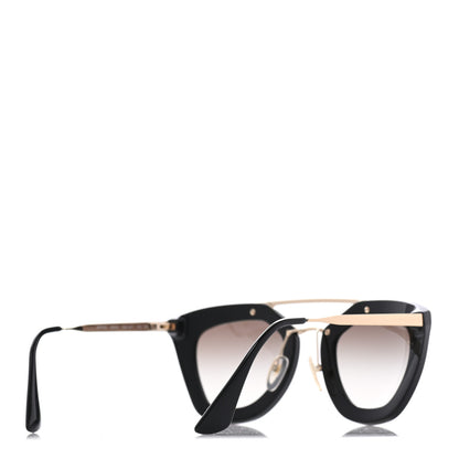 Prada Acetate Cinema Sunglasses SPR 09Q Black 4 of 9