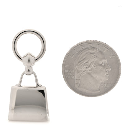 Hermes Palladium Mini Kelly Twilly Ring 2 of 4