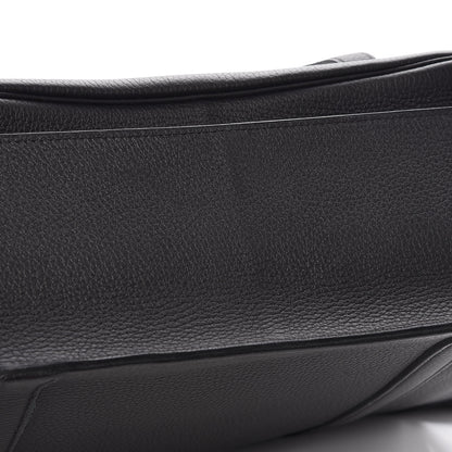 Hermes Taurillon Clemence Steve Messenger 37 Black 9 of 11