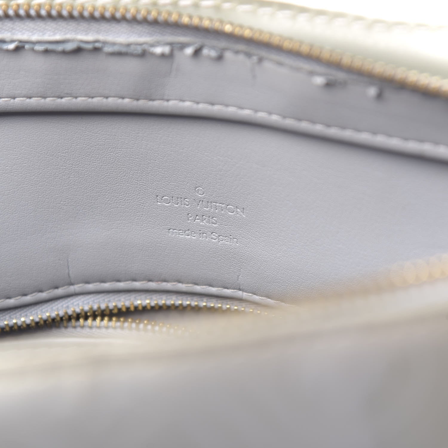 Louis Vuitton Vernis Houston Silver 6 of 17