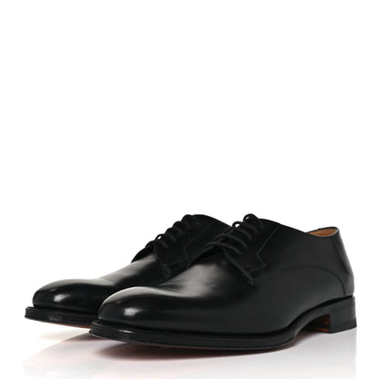 Valentino Garavani Calfskin Mens Derby Loafers 41 Black 2 of 8