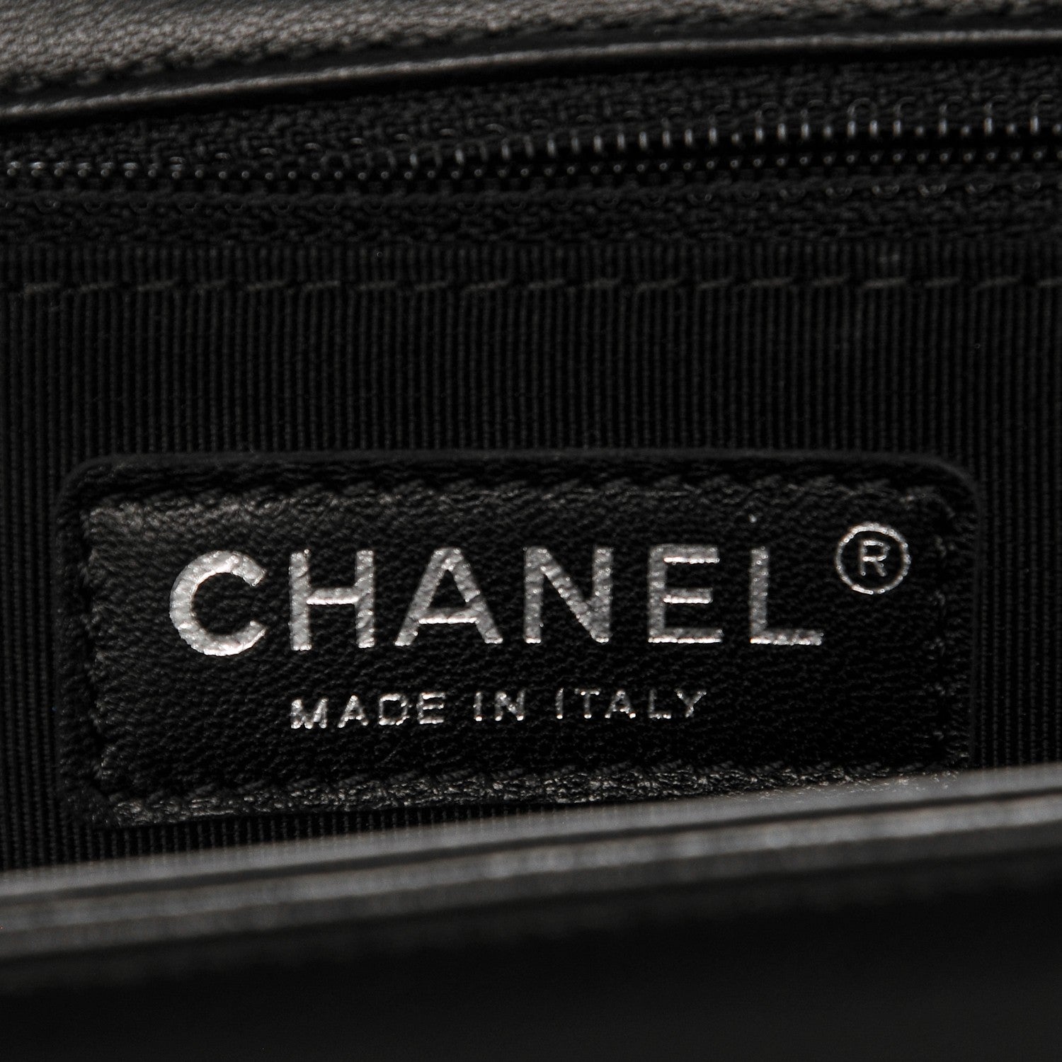 Chanel Lambskin Quilted Large Boy Flap Black 6 of 7