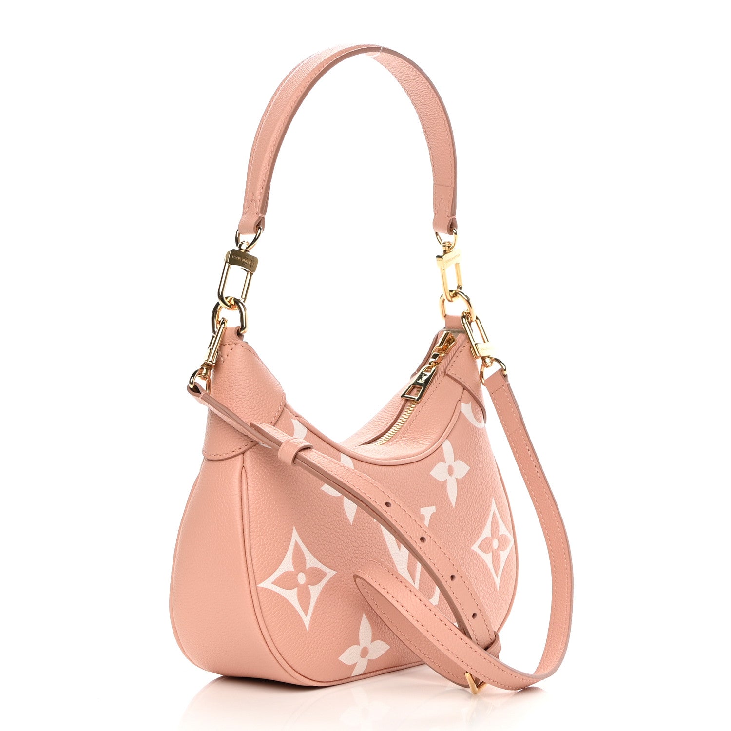 Louis Vuitton Empreinte Monogram Giant Bagatelle NM Rose Trianon Creme 3 of 9