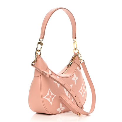 Louis Vuitton Empreinte Monogram Giant Bagatelle NM Rose Trianon Creme 3 of 9