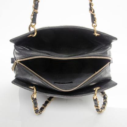 Chanel Caviar Quilted Petit Timeless Tote PTT Black 5 of 10