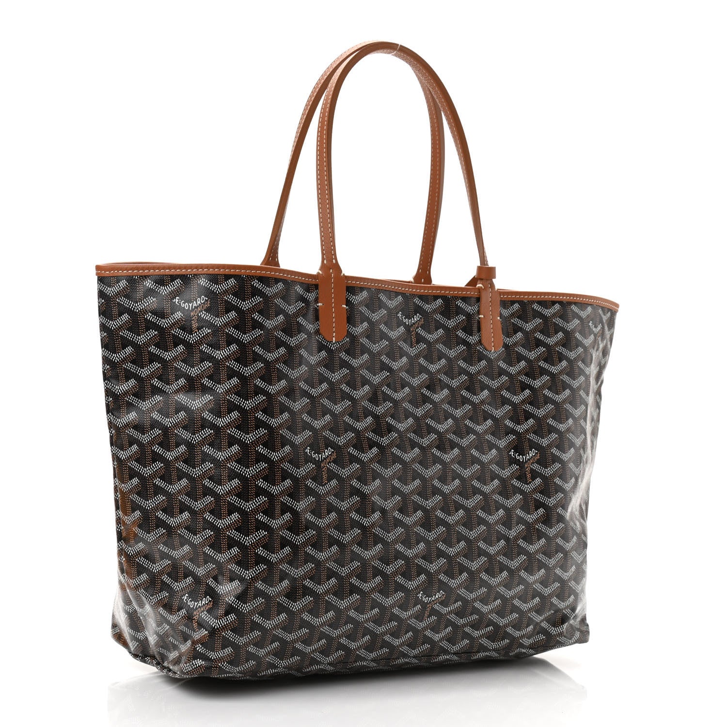 Goyard Goyardine Saint Louis PM Black Gold 4 of 11