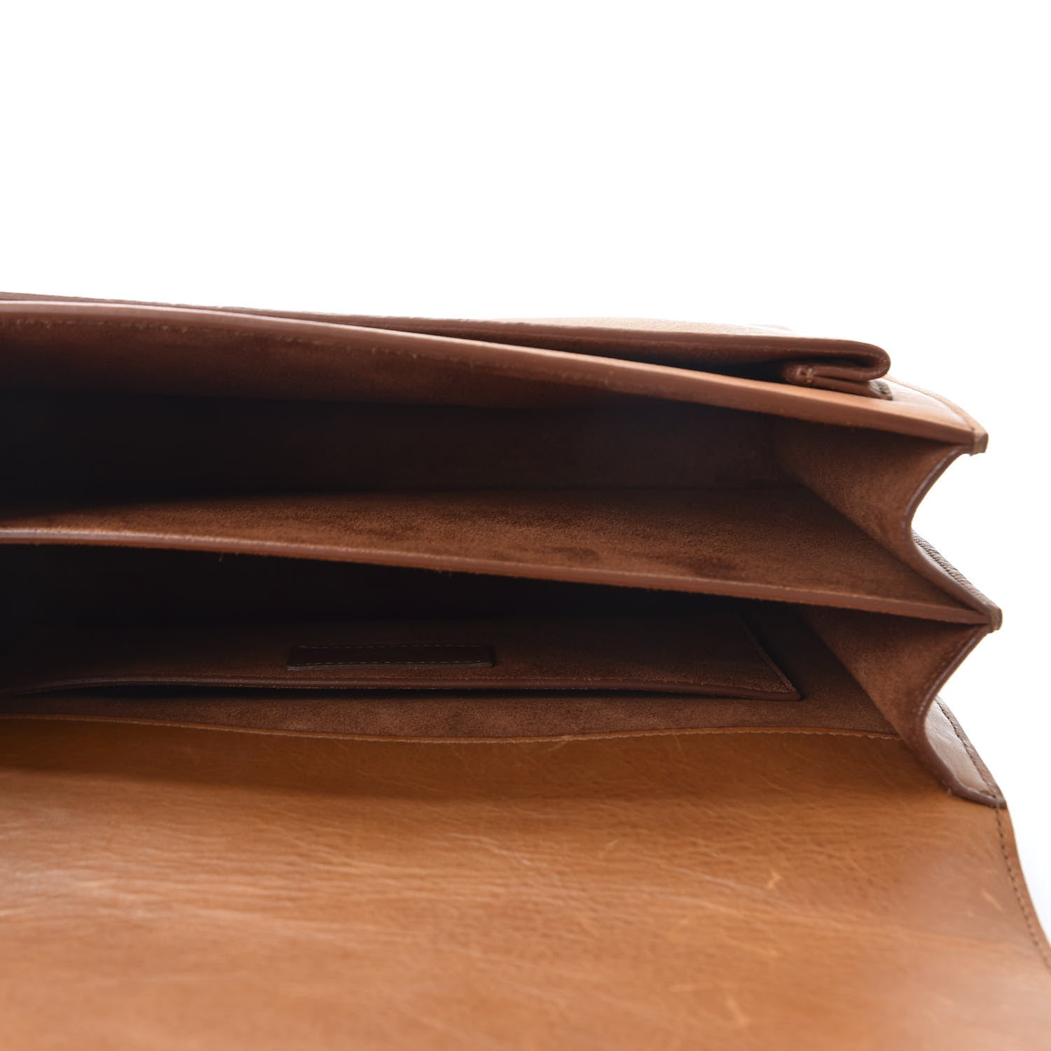 Saint Laurent Calfskin Large Monogram Sunset Tan 4 of 10