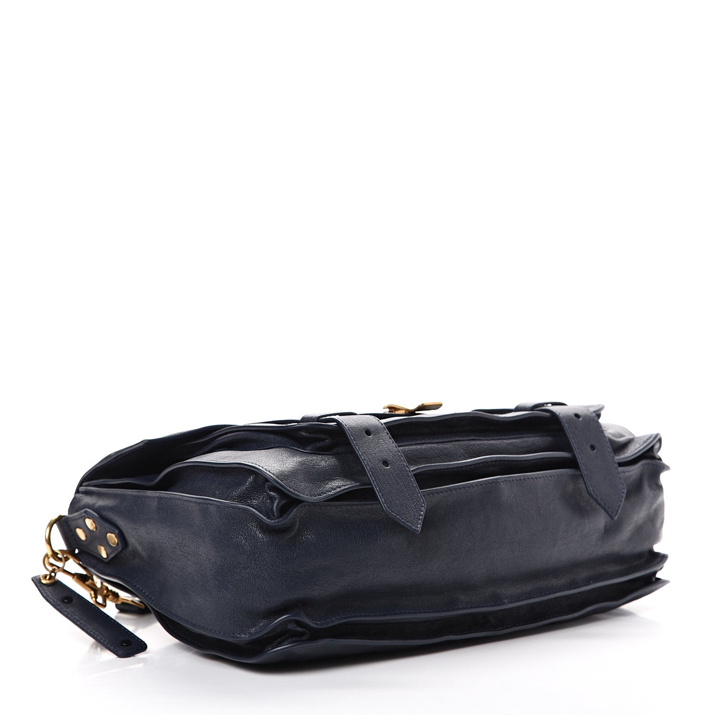 Lambskin Medium PS1 Satchel Midnight