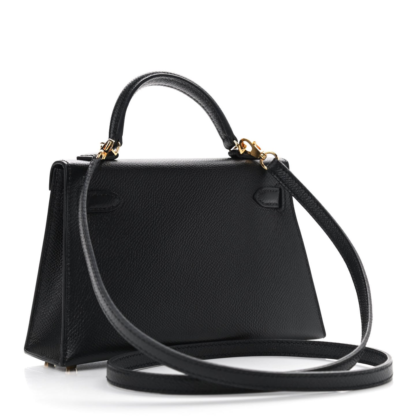 Epsom Mini Kelly Sellier 20 Black