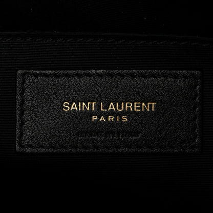 Saint Laurent Calfskin Matelasse Monogram Lou Camera Bag Dark Beige 6 of 10