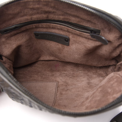 Bottega Veneta Nappa Intrecciato Pillow Crossbody Messenger Light Grey 5 of 13