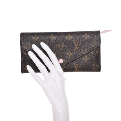 Louis Vuitton Monogram Josephine Wallet Rose Ballerine 2 of 12