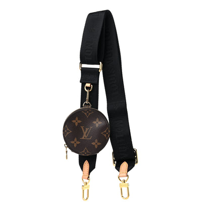 Louis Vuitton Monogram Multi Pochette Accessories Bandouliere Shoulder Strap Black 1 of 7