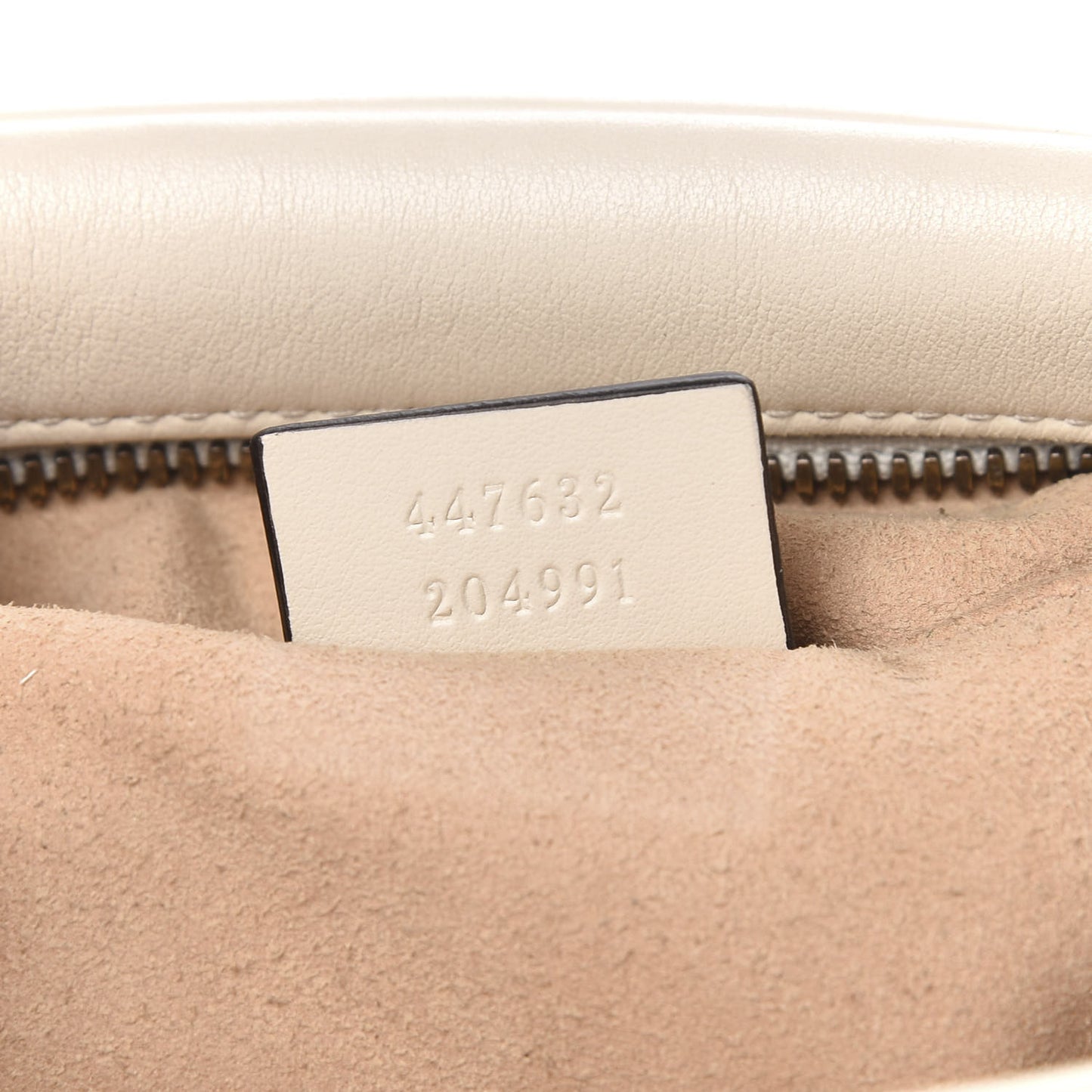 Calfskin Matelasse Small GG Marmont Chain Shoulder Bag White
