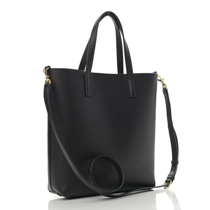 Saint Laurent Calfskin Toy Shopping Tote Black 3 of 10