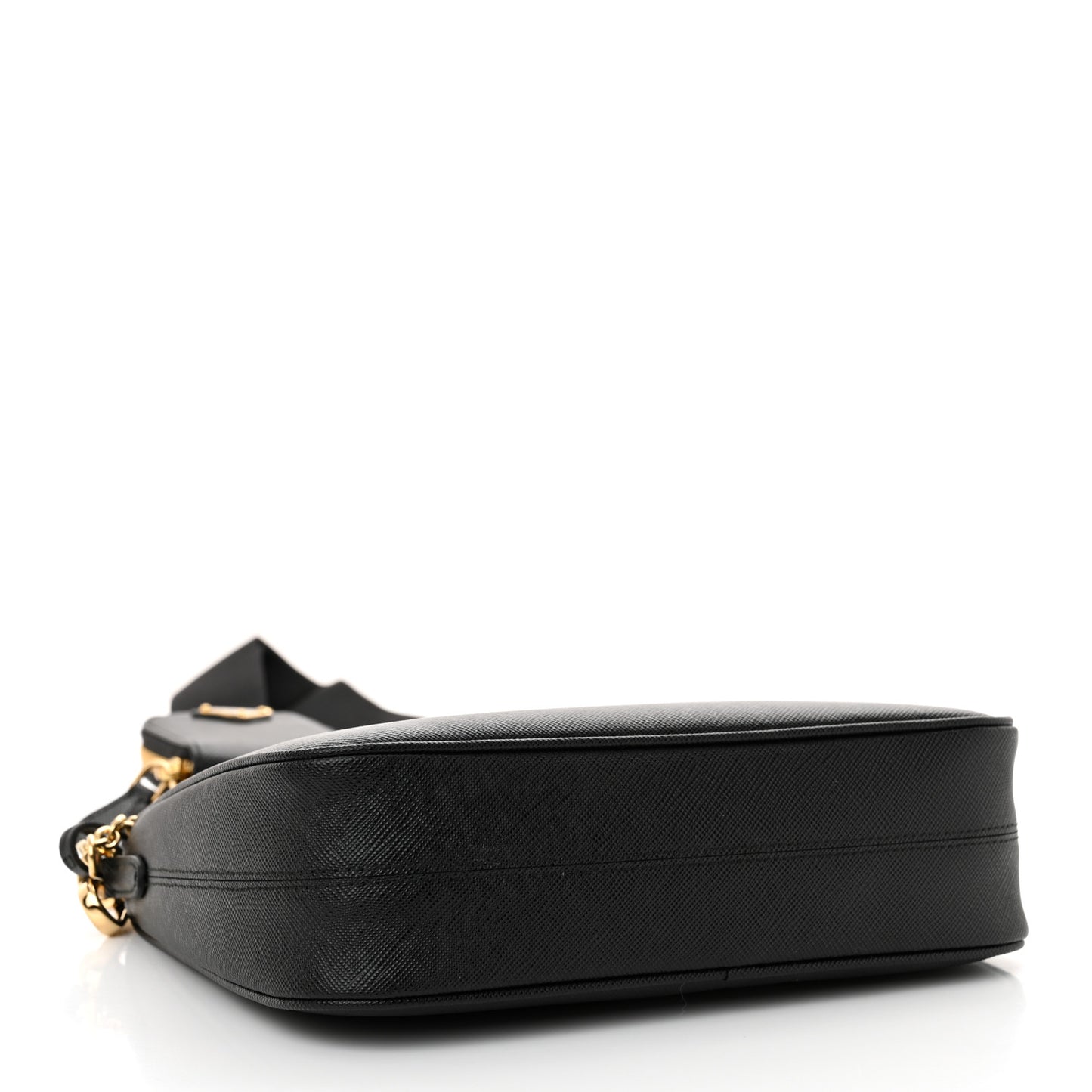 Saffiano Lux Re-Edition 2005 Shoulder Bag Black