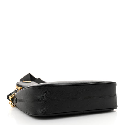 Prada Saffiano Lux Re-Edition 2005 Shoulder Bag Black 4 of 11
