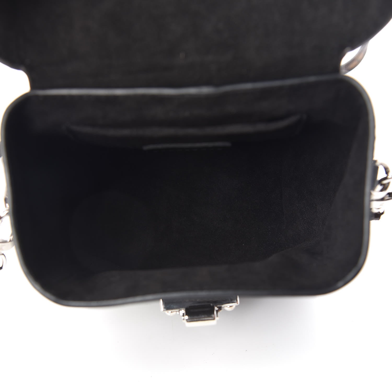 Louis Vuitton Calfskin Monogram Camera Box Black 5 of 10