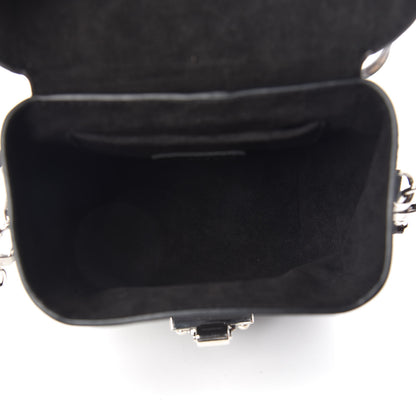 Louis Vuitton Calfskin Monogram Camera Box Black 5 of 10