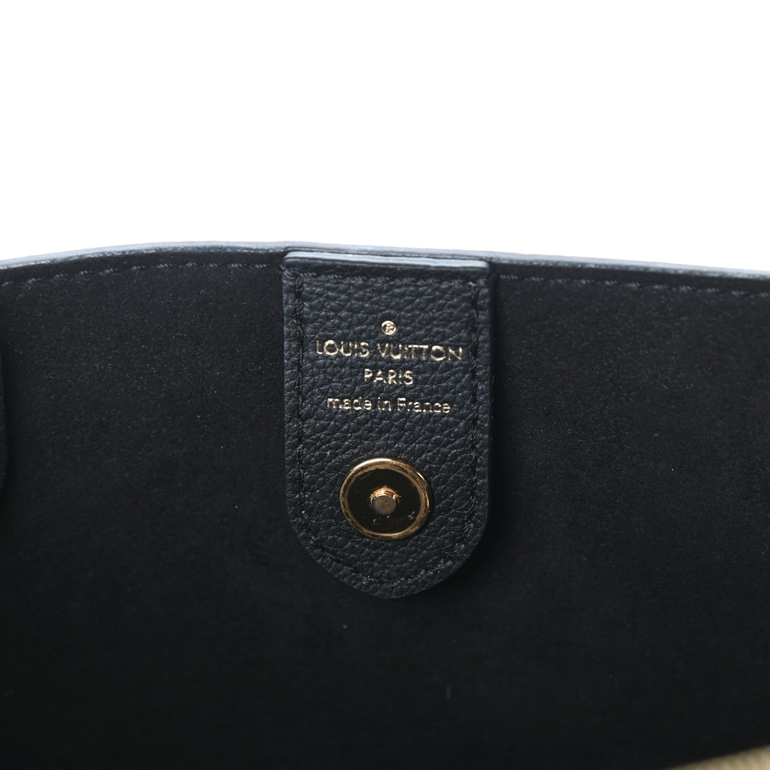 Louis Vuitton Calfskin Lockmeto Black 7 of 10