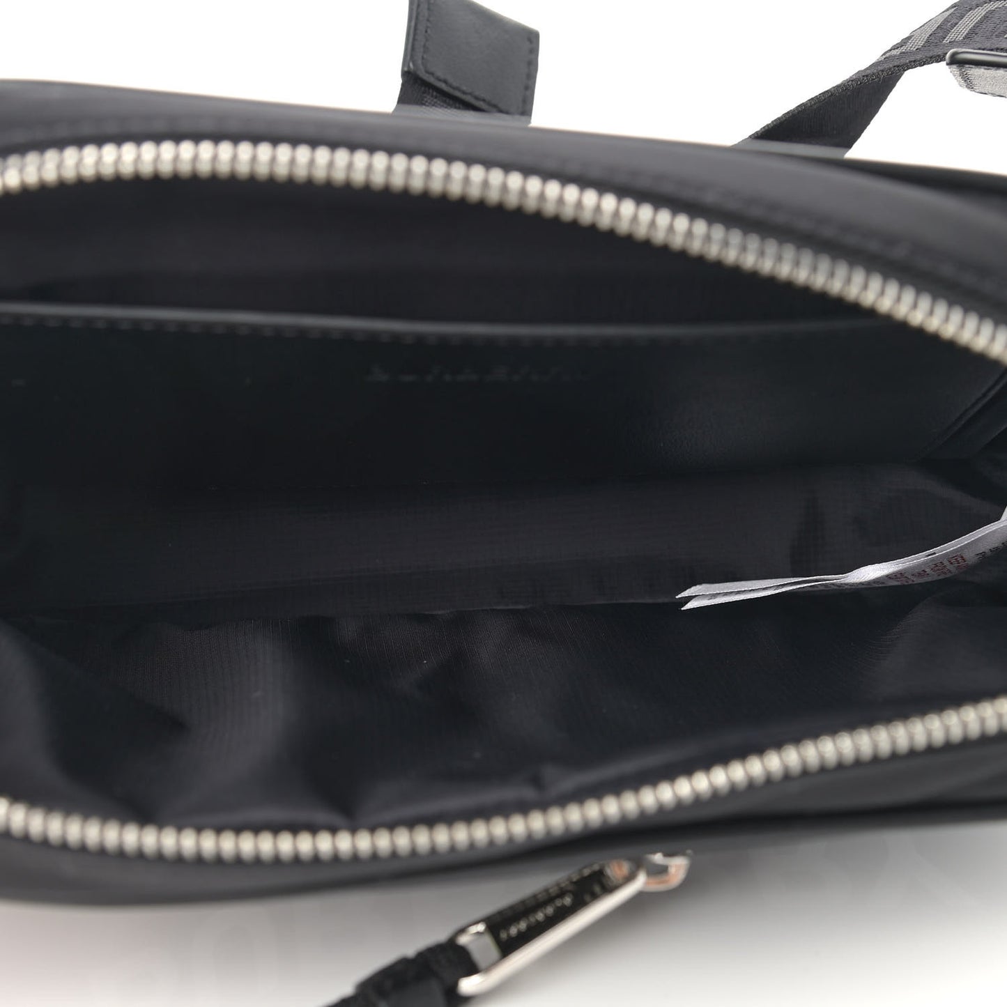 Econyl Logo Print Bum Bag Black