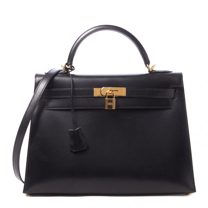 Hermes Box Kelly Sellier 32 Black 1 of 32