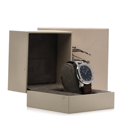 Burberry Stainless Steel Alligator 41mm The Britain Automatic Watch Black BBY1202 6 of 6