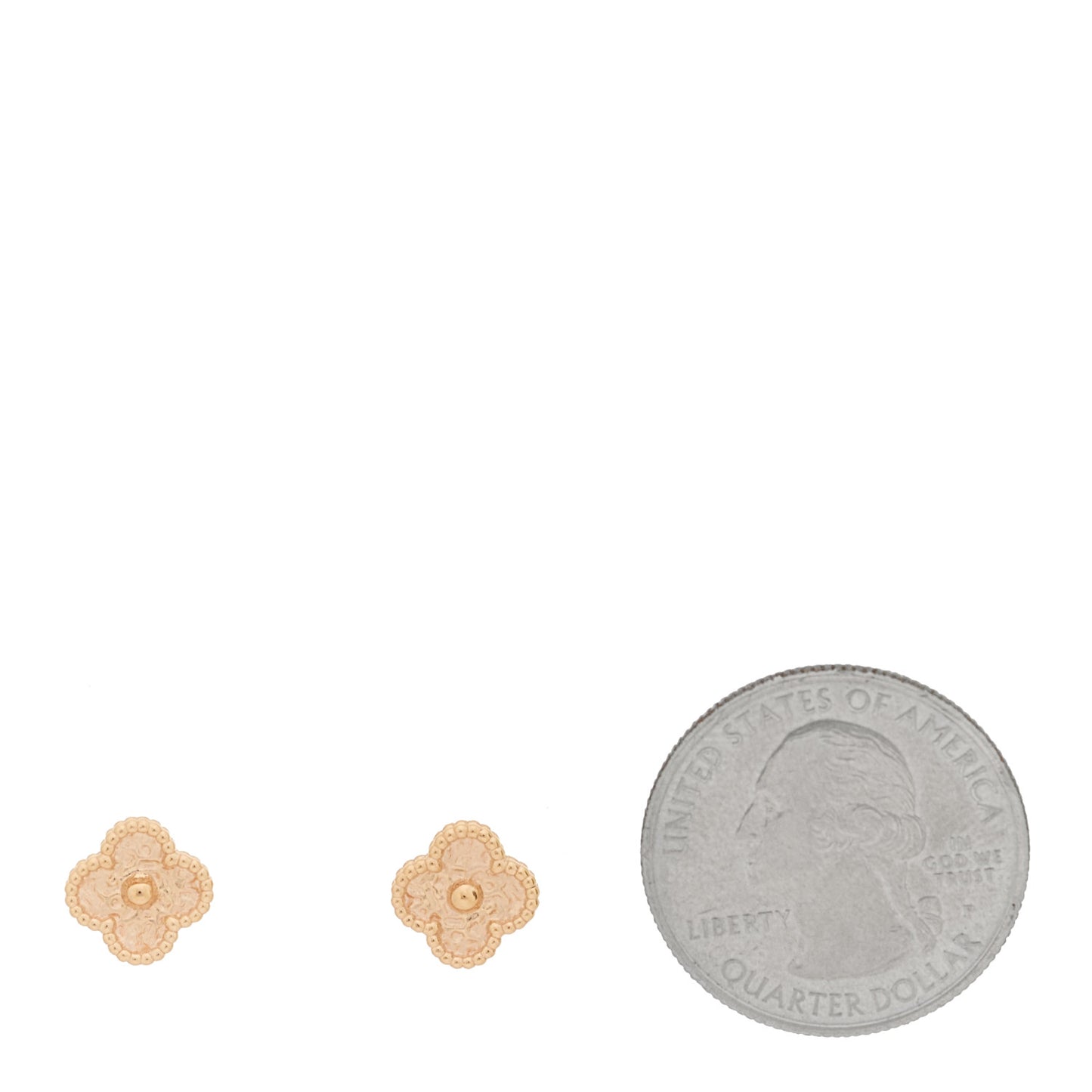 18K Rose Gold Sweet Alhambra Earrings