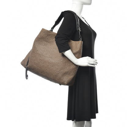 Louis Vuitton Monogram Lambskin Antheia Hobo GM Fumee 2 of 9