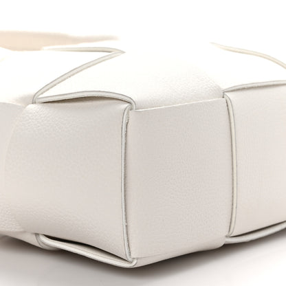 Bottega Veneta BOTTEGA VENETA Grained Calfskin Intrecciato Candy Arco Tote White 8 of 9