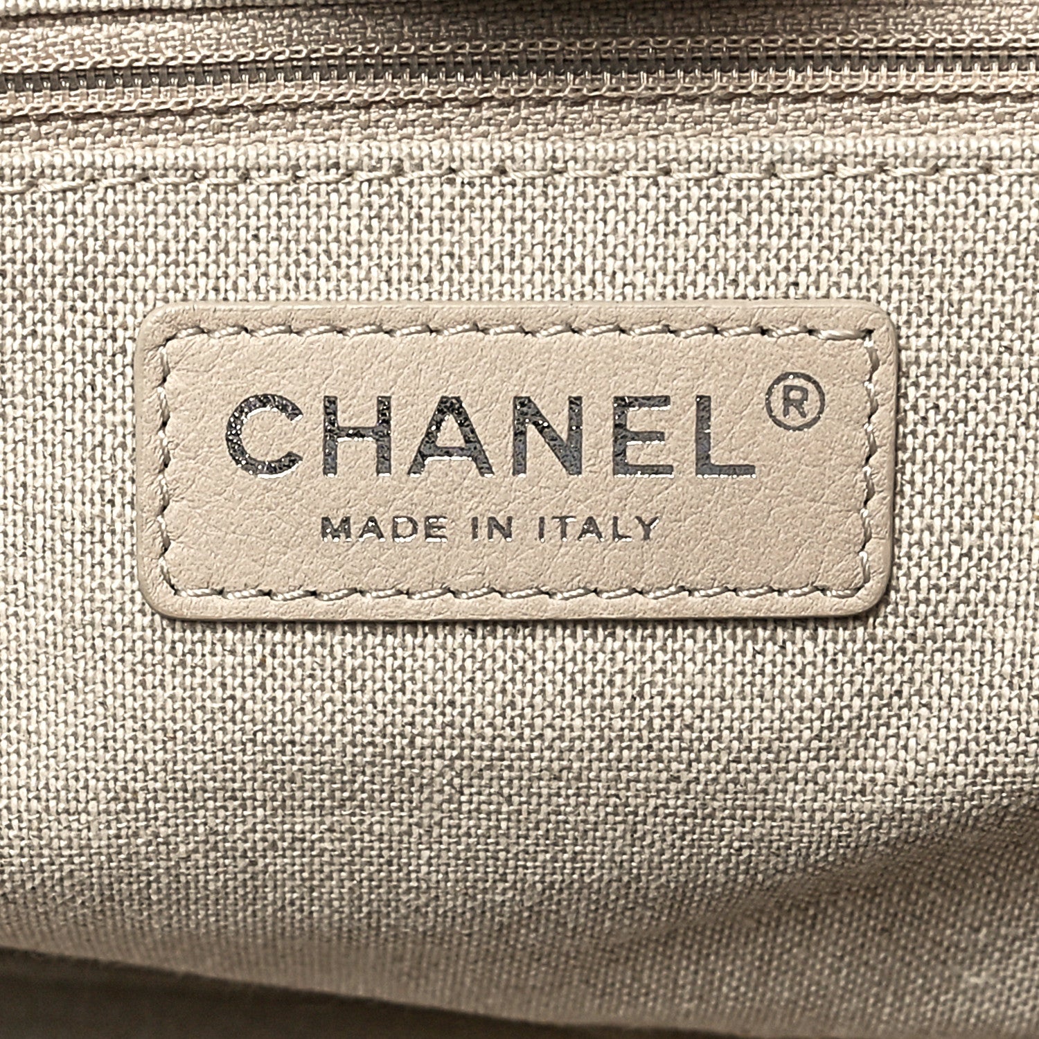 Chanel Mixed Fibers Medium Deauville Tote Grey 8 of 12