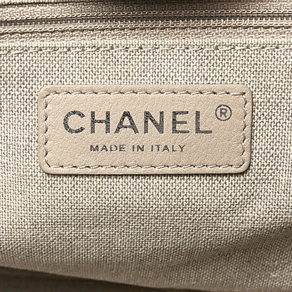 Chanel Mixed Fibers Medium Deauville Tote Grey 8 of 12