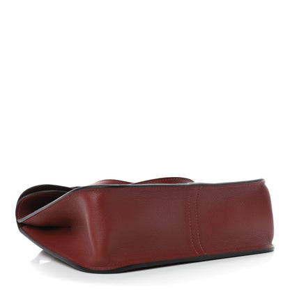 Hermes Taurillon Clemence Halzan 25 Rouge H 3 of 4