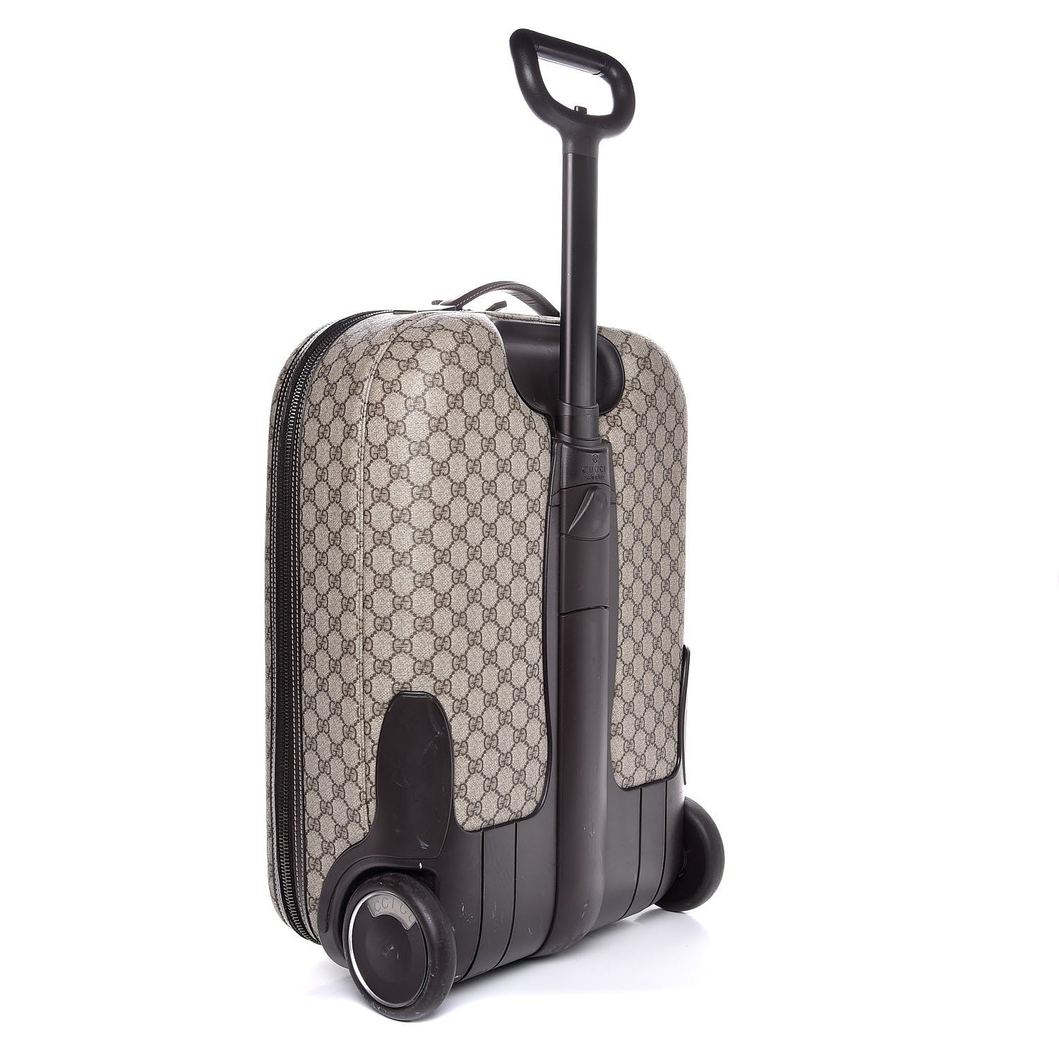 Gucci GG Plus Monogram Small Interlocking G Trolley Brown 3 of 23