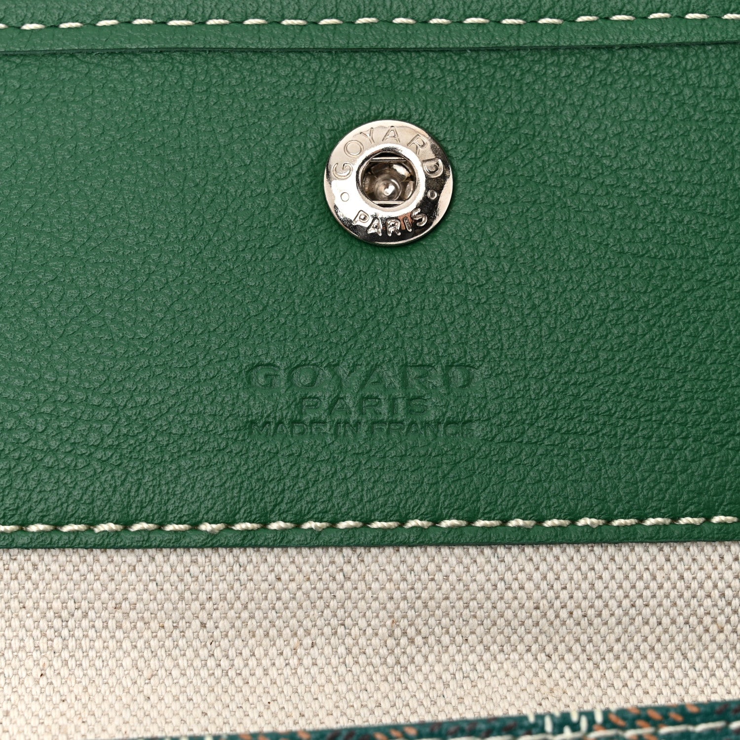 Goyard Goyardine Saint Louis GM Green 9 of 11