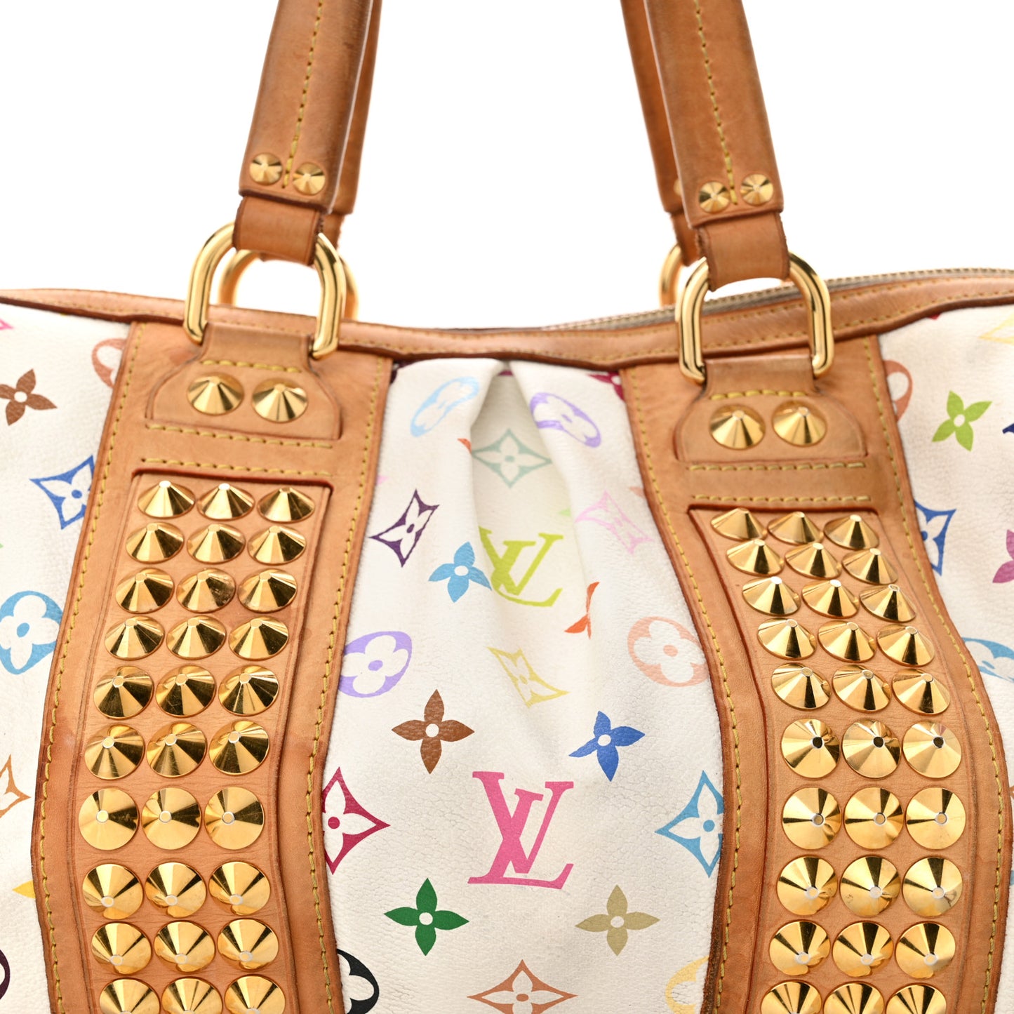 Monogram Multicolor Courtney MM White