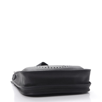 Hermes Taurillon Clemence Evelyne III PM Black 4 of 8