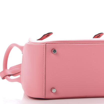 Hermes Swift Mini Lindy 20 Rose Ete 7 of 8