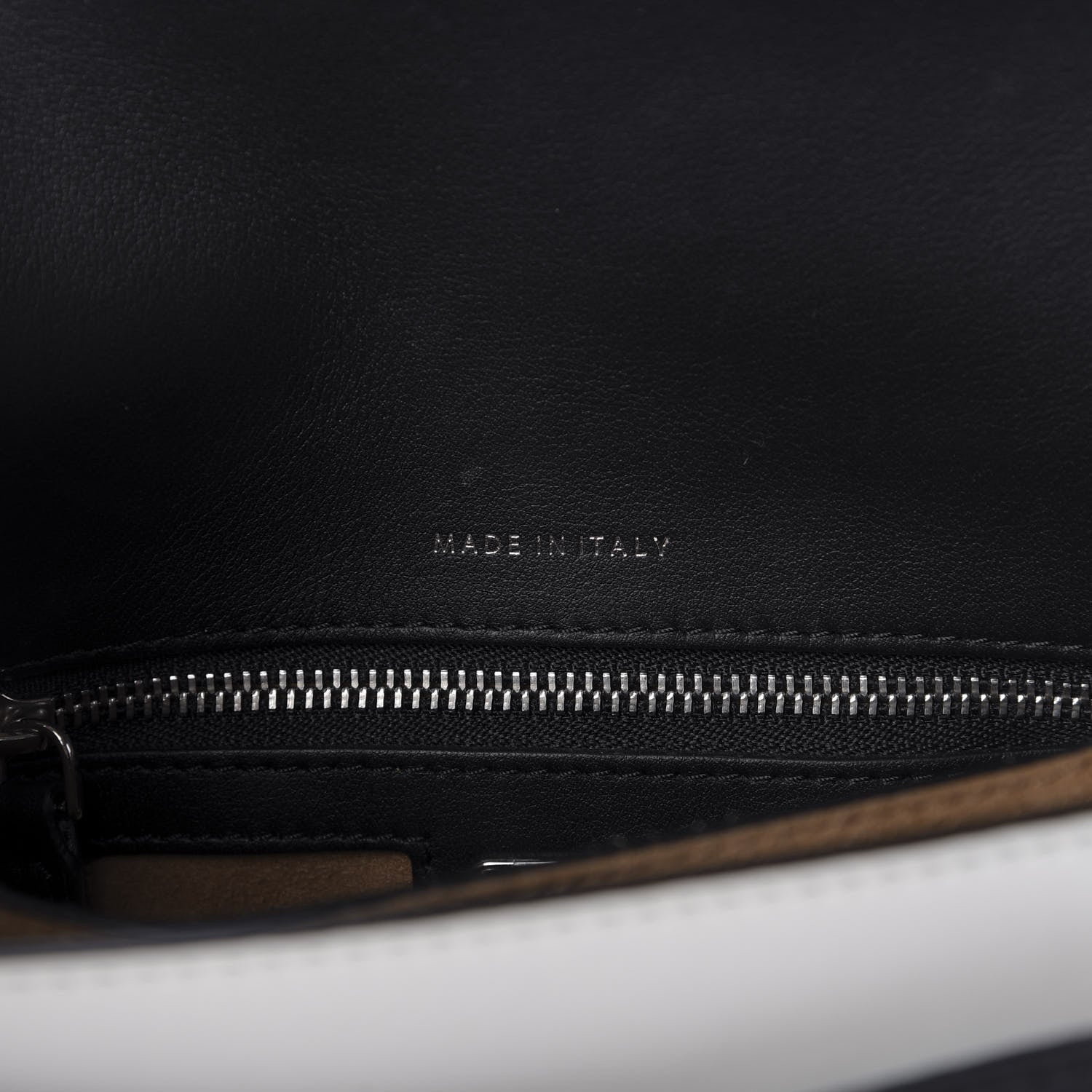MCM Calfskin Visetos Small Patricia Crossbody Bag Eden Black 9 of 9