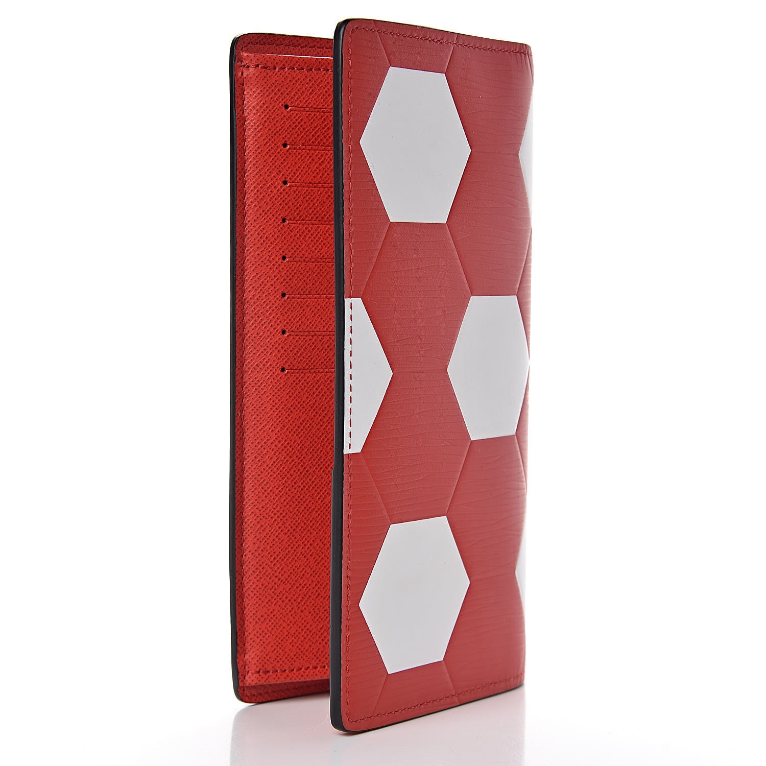 Louis Vuitton Epi World Cup Brazza Wallet Red 3 of 9