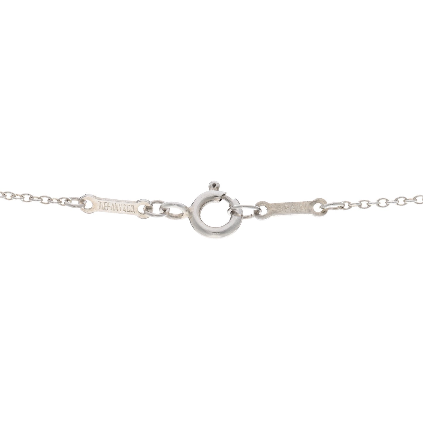 Sterling Silver Elsa Peretti Full Heart Pendant Necklace