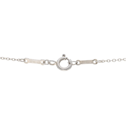 Tiffany Sterling Silver Elsa Peretti Full Heart Pendant Necklace 4 of 4