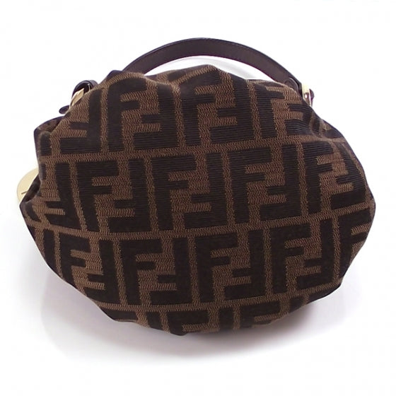 Fendi Zucca Mini Chef Hobo Brown 4 of 11