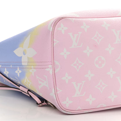 Louis Vuitton Monogram Escale Neverfull MM Pastel 9 of 19
